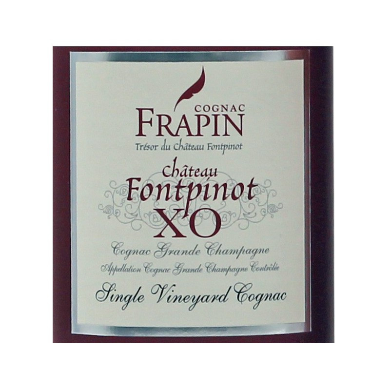 Frapin Château Fontpinot XO Cognac 0,7 L 41% vol Frapin Château Fontpinot XO Cognac 0,7 L 41% vol